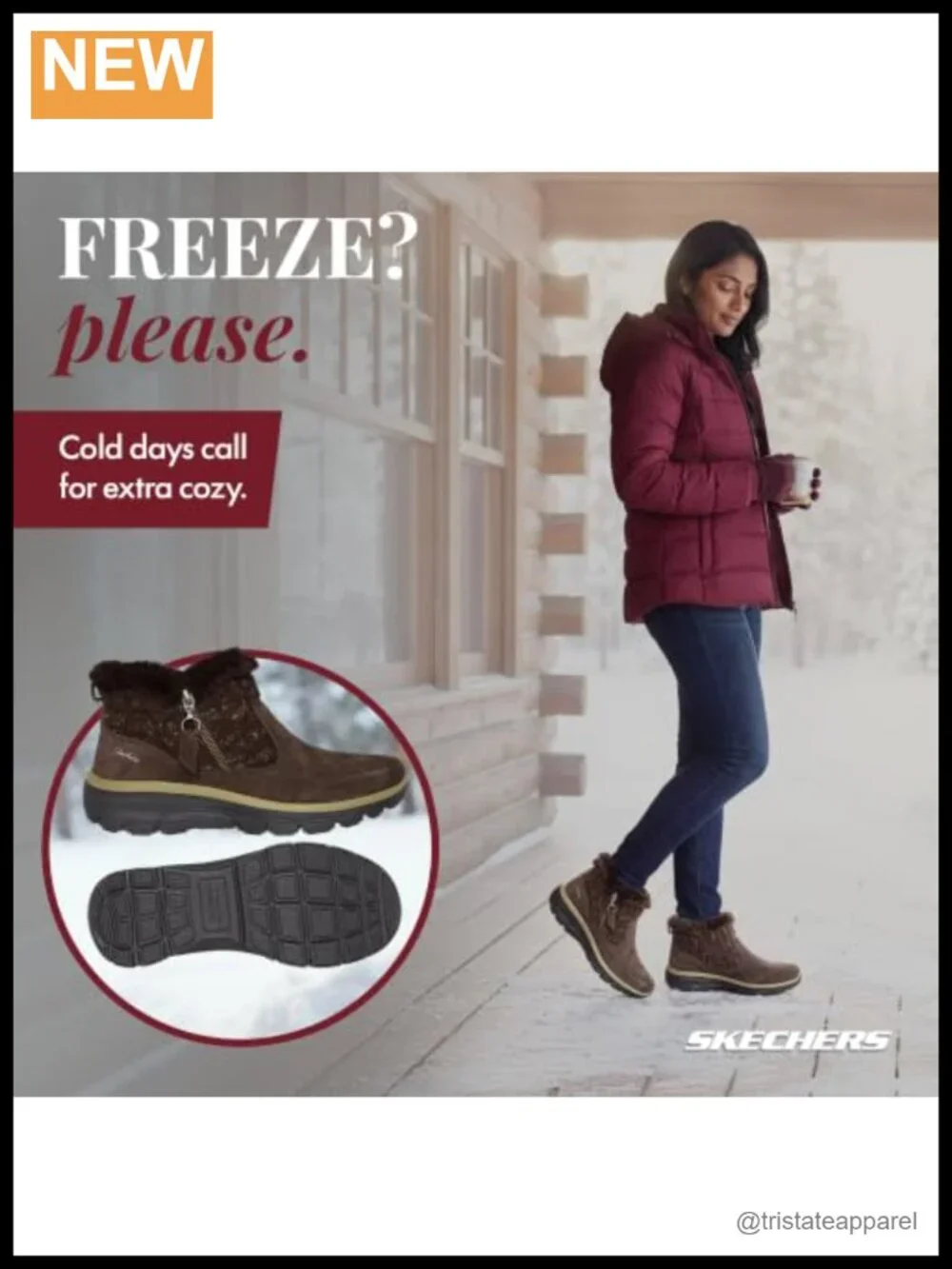 Cozy Ankle Booties with Memory Foam, Side Zip, Faux Fur Lining, Water Repellent